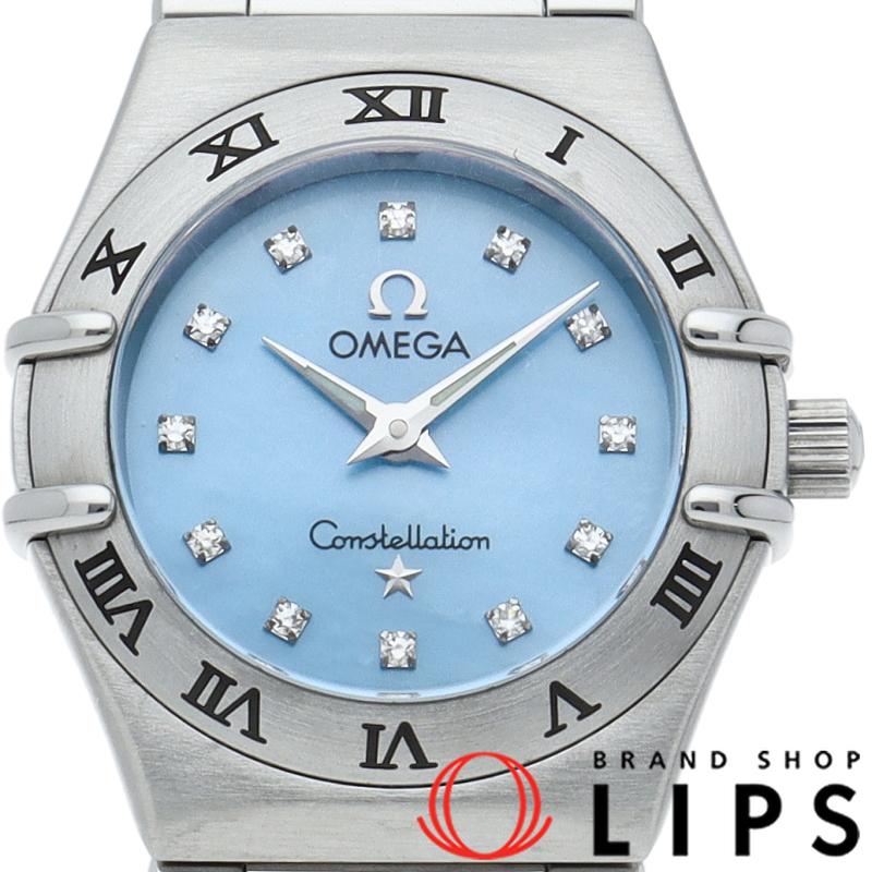 オメガ コンステレーション ミニ 12Pダイヤ ダイヤベゼル 1562.85 SS  