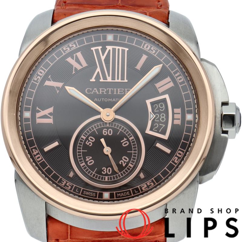 Cartier（カルティエ） カリブル ドゥ ウォッチ LM W7100051 K18PG/SS
