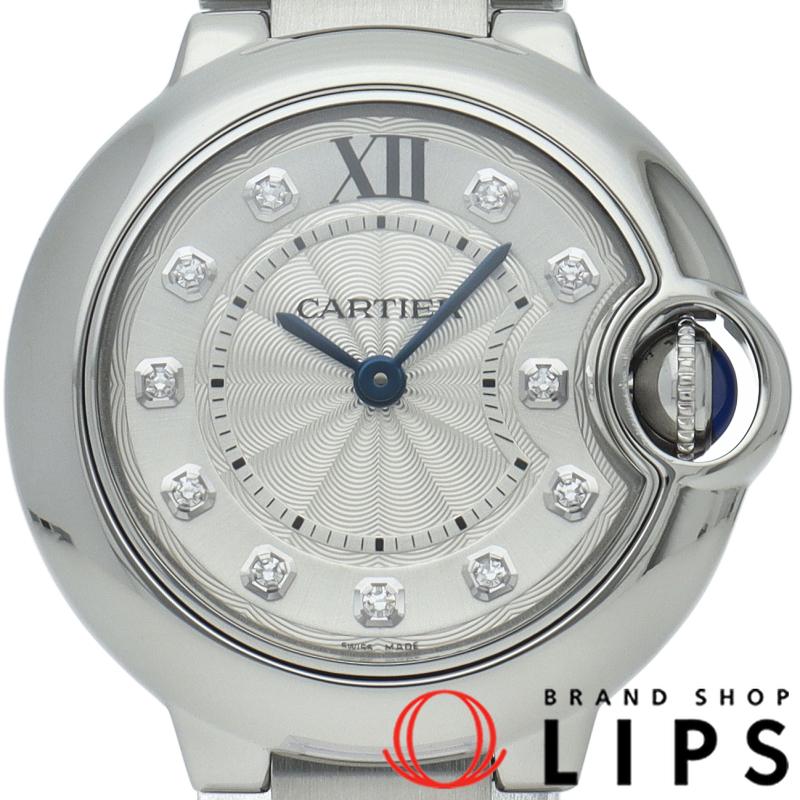 Cartier（カルティエ） バロンブルー ドゥ ウォッチ 28mm 11Pダイヤ