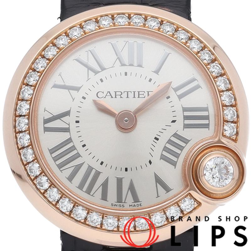 Cartier（カルティエ） バロンブラン ドゥ ウォッチ 26mm ダイヤベゼル