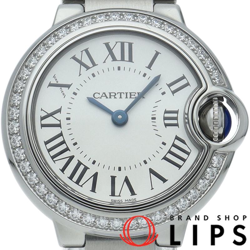 Cartier（カルティエ） バロンブルー ドゥ ウォッチ 28mm ダイヤベゼル