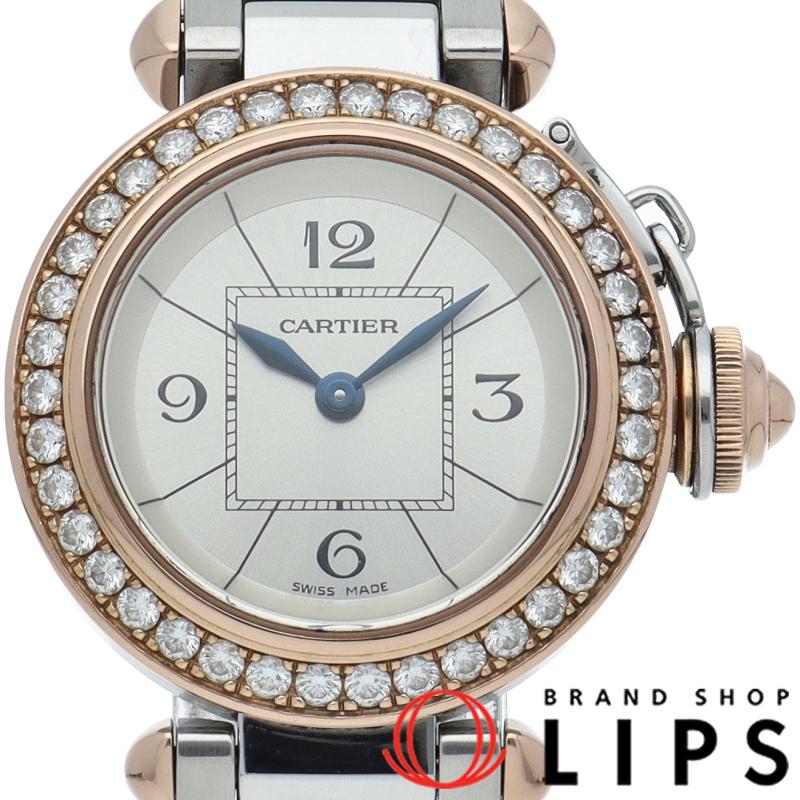 Cartier（カルティエ） ミスパシャ ウォッチ ダイヤベゼル WJ124021 箱
