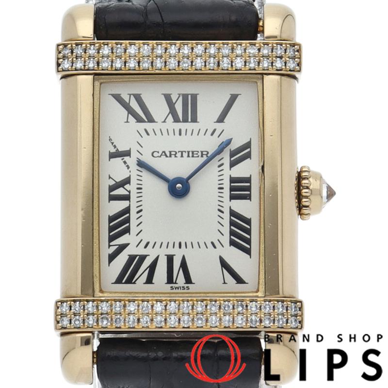 Cartier（カルティエ） タンクシノワーズSM ウォッチ ダイヤベゼル