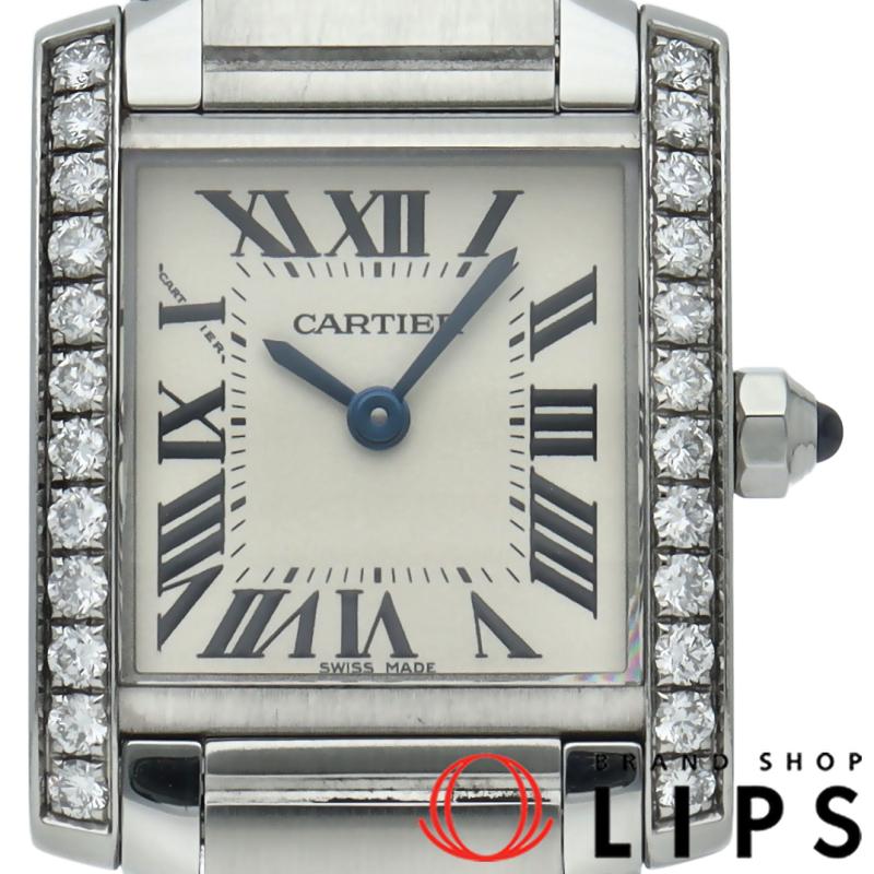 Cartier（カルティエ） タンクフランセーズSM ウォッチ ダイヤベゼル 