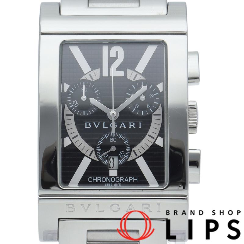 BVLGARI（ブルガリ） レッタンゴロ クロノグラフ RTC49S/RTC49BRSSD 箱