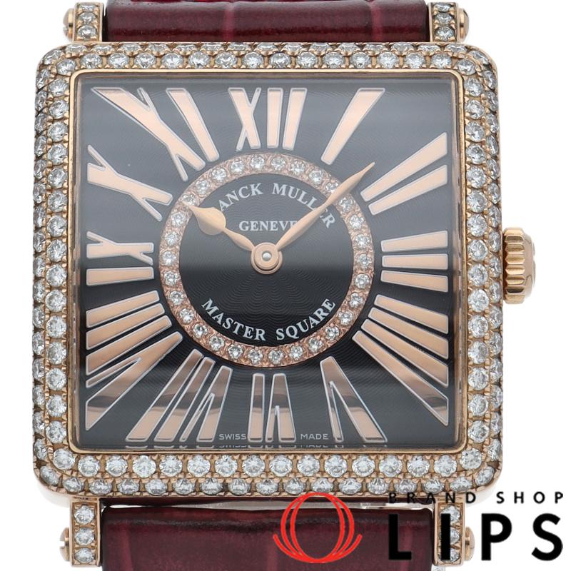 フランク ミュラー マスタースクエア ウォッチ ダイヤベゼル ダイヤ