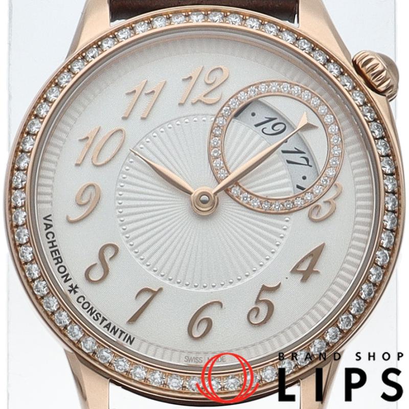 中古 ヴァシュロン コンスタンタン VACHERON CONSTANTIN 1205F/000R-B622 ホワイト /ダイヤモンド レディース 腕時計 ヴァシュロン コンスタンタン エジェリー クォーツ 1205F/000R-B622