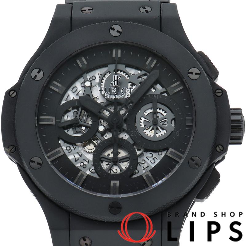 HUBLOT ウブロ ビッグ・バン アエロバン オールブラック2 クロノグラフ 