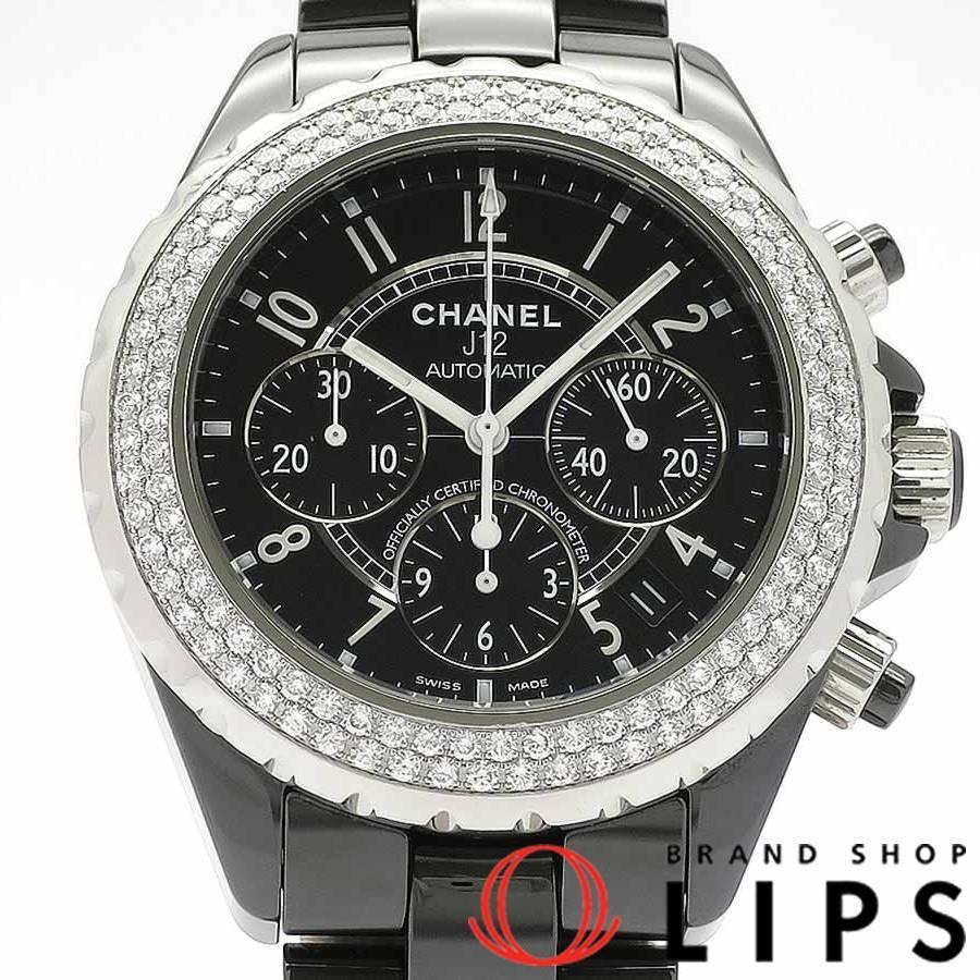 決算sale シャネル J12 41ミリ クロノグラフダイヤベゼル メンズ時計 H1009 セラミック 黒文字盤 仕上げ済 美品 ブランドショップ リップス 通販 Yahoo ショッピング