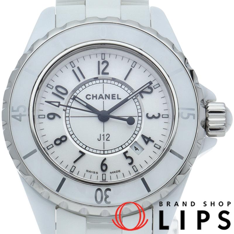 シャネル J12 ウォッチ 33mm H0968 セラミック レディース時計 