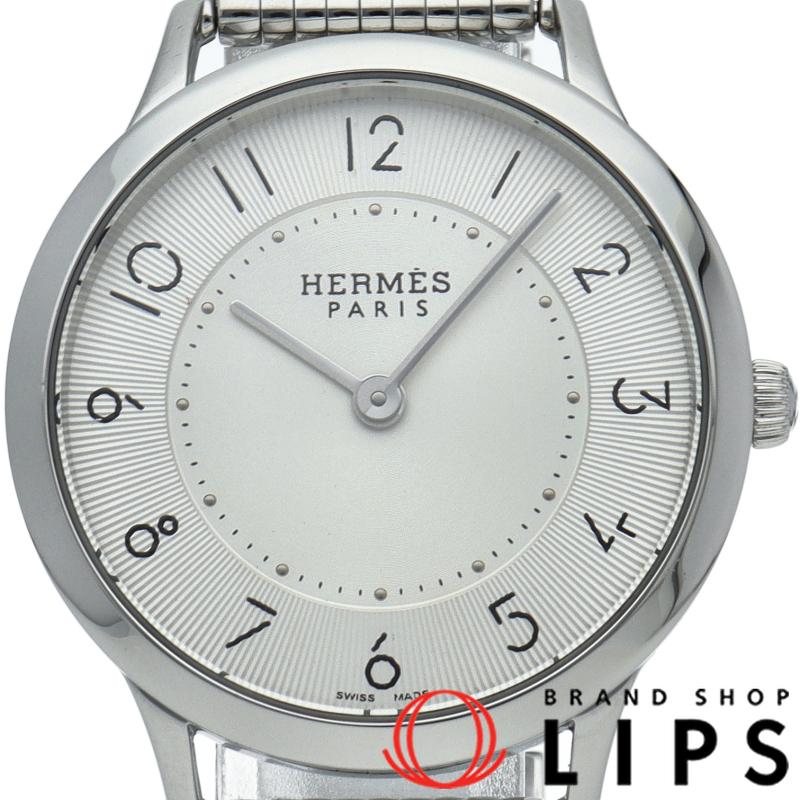 HERMES エルメス スリム ドゥ レディース時計 CA2.210/041706WW00 箱  