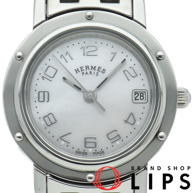 HERMES（エルメス） クリッパーナクレ レディース時計 シェル CL4.210