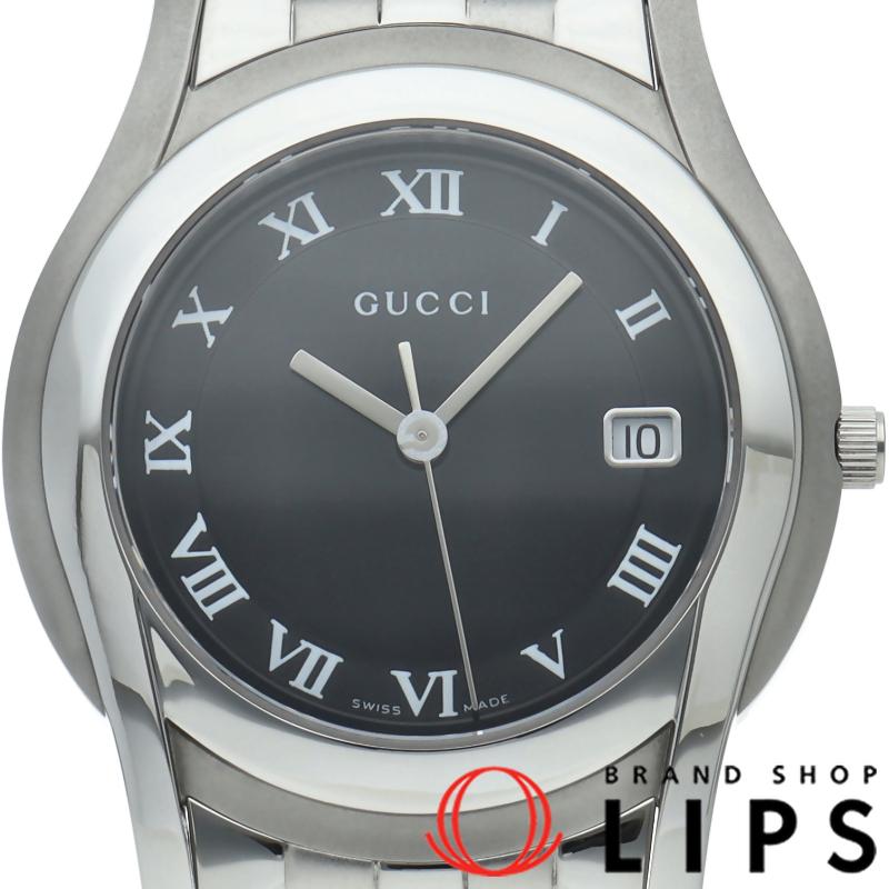 GUCCI（グッチ） Gクラス メンズ時計 5500M/YA055302 箱 保証書 SS