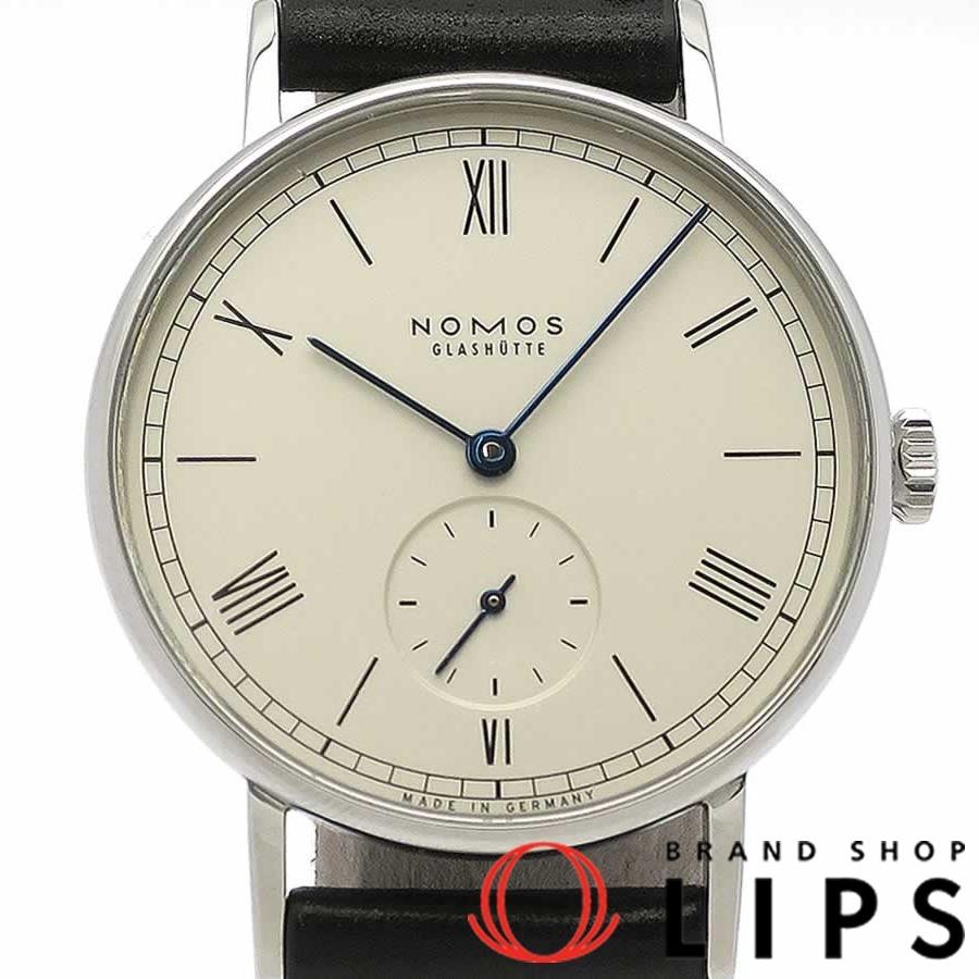 ノモス ノモス ラドウィッグ メンズ時計 5 Ld1a2w2 Ss 革 シルバー文字盤 美品 ブランドショップ リップス 通販 Yahoo ショッピング