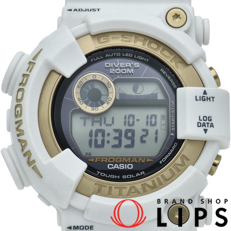 カシオ G-SHOCK フロッグマン GW-8201K-7JR 箱 保証書 SS/樹脂 メンズ 