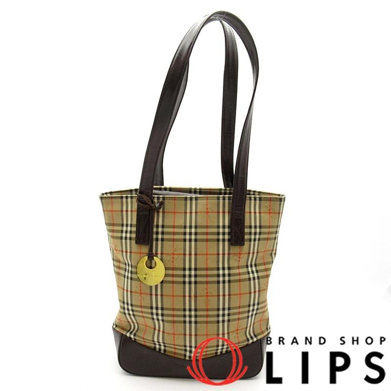 BURBERRY（バーバリー） ハンドバッグ キャンバス/レザー レディース 
