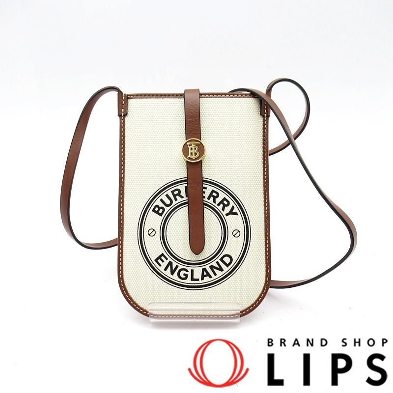 BURBERRY（バーバリー） フォンケース 8040877 キャンバス/レザー 