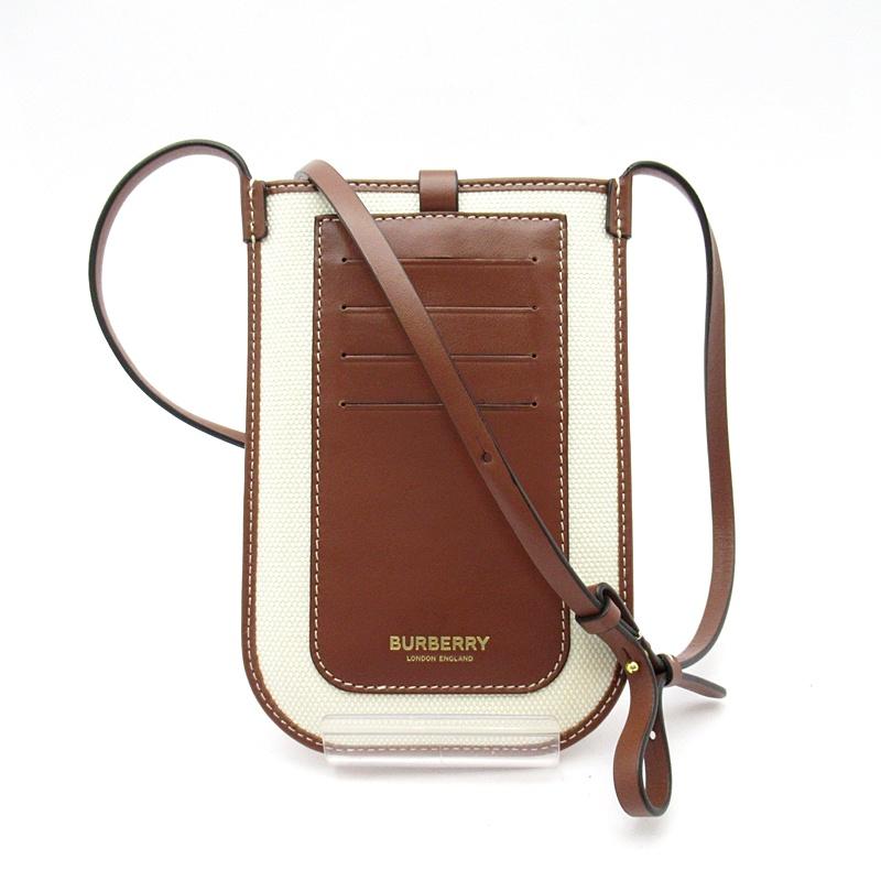 BURBERRY（バーバリー） フォンケース 8040877 キャンバス/レザー 