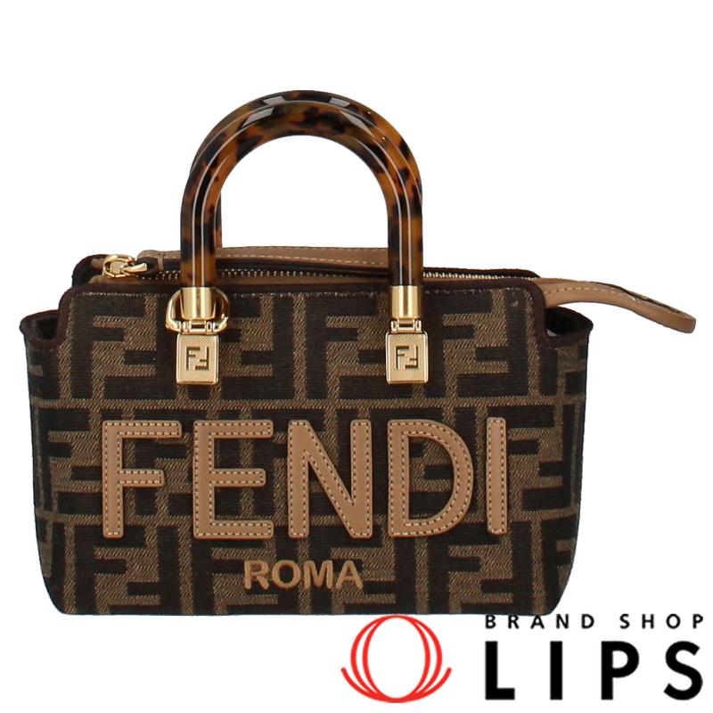 FENDI フェンディ ミニ バイザウェイ 8BS067ANX0F1LMN カーフレザー  