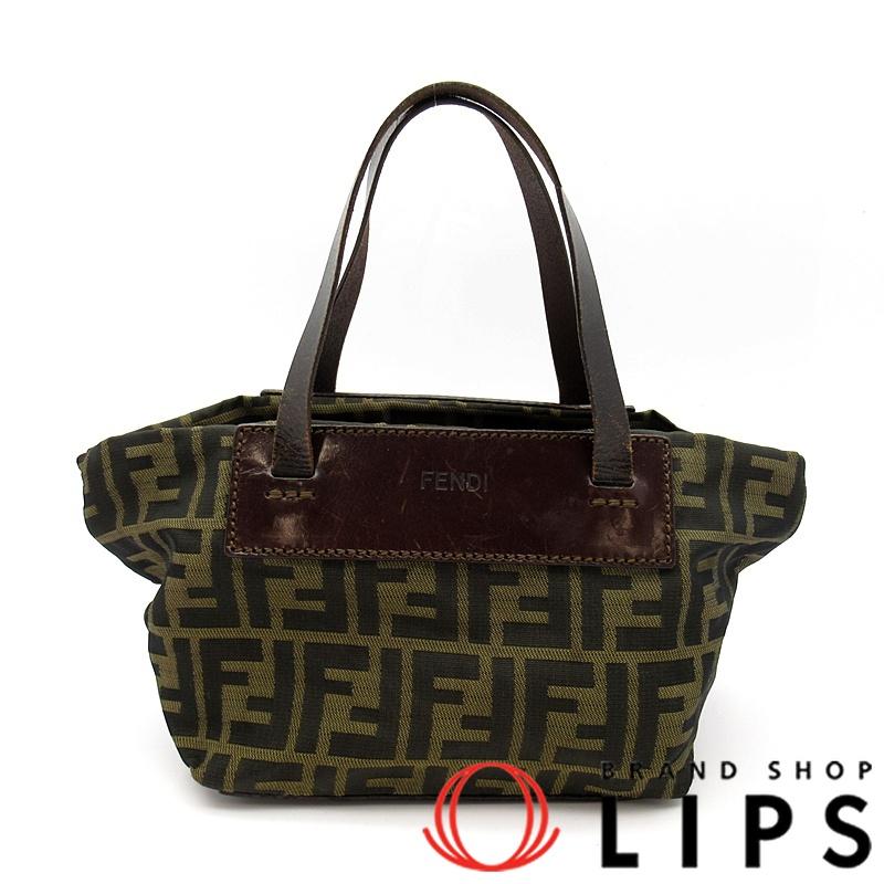 FENDI（フェンディ） ズッカ トートバッグ 15823 キャンバス/レザー