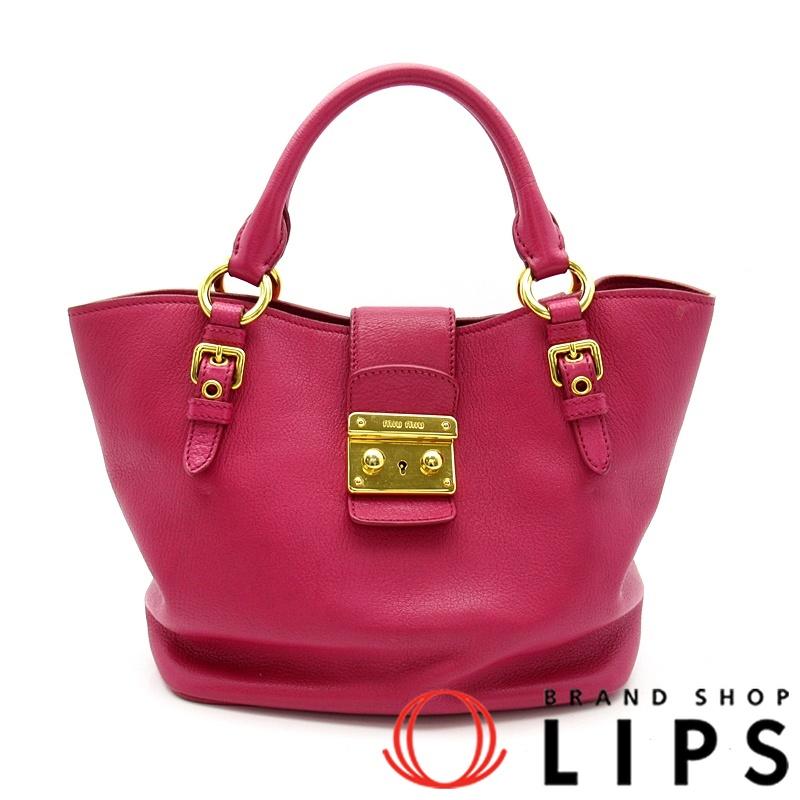 miu miu（ミュウミュウ） 2WAYハンドバッグ AM3908C レザー レディース 
