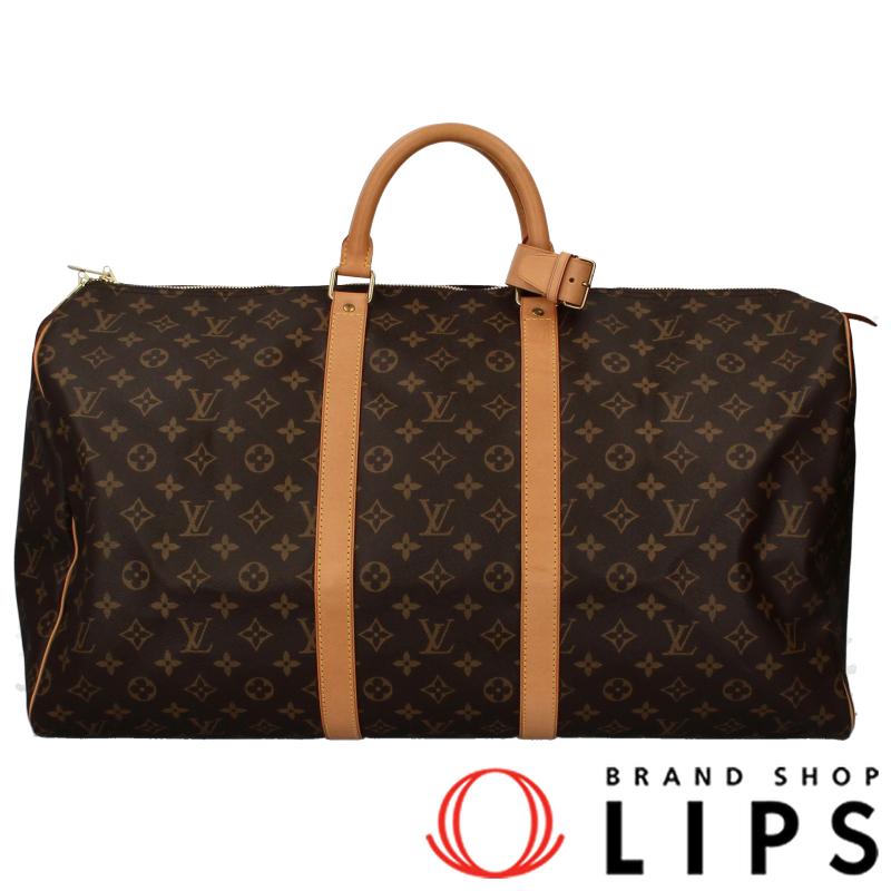 Louis Vuitton ボストンバッグ ブラウン55 美品