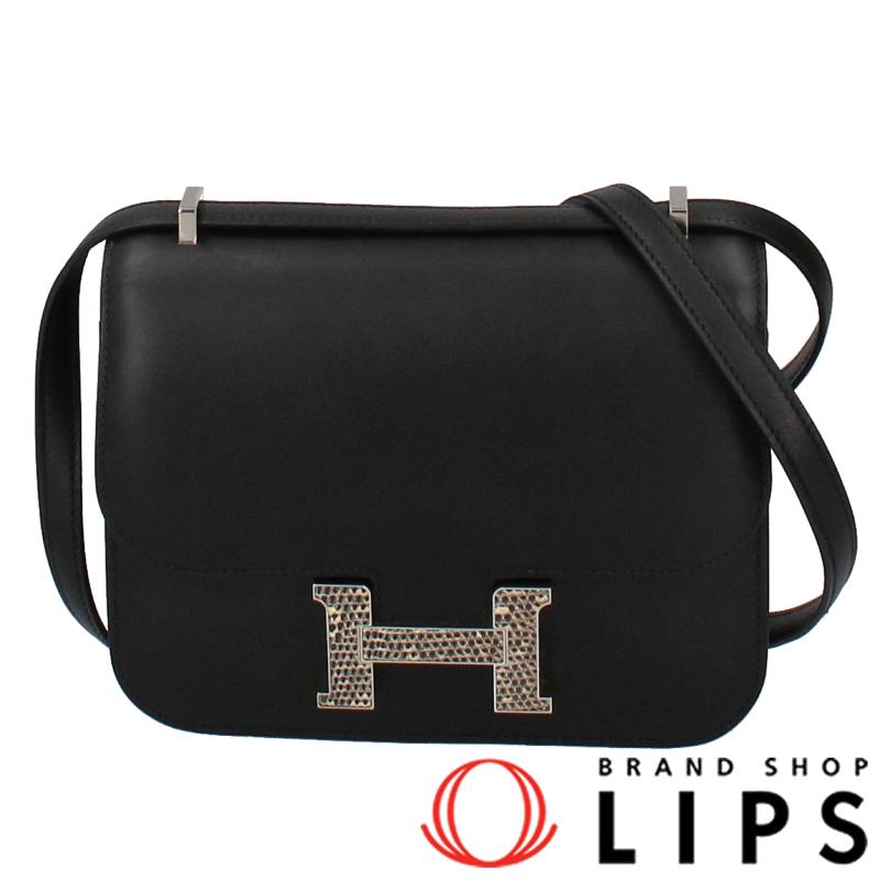 HERMES エルメス コンスタンス3 ミニ 18 ヴォータデラクト/リザード  