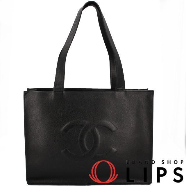 シャネル ココマーク トートバッグ キャビアスキン レディース トート  