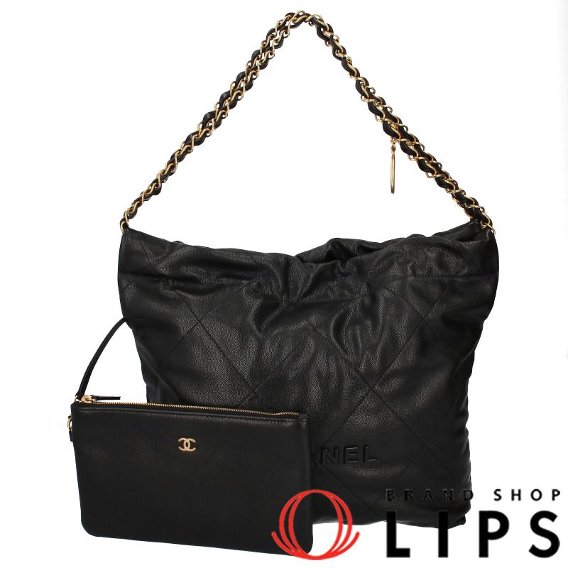 CHANEL シャネル シャネル22 スモール ハンドバッグ AS3260 キャビア 