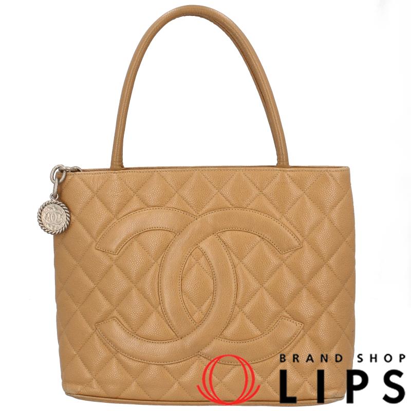 シャネル 復刻トート A01804 キャビアスキン レディース トートバッグ  
