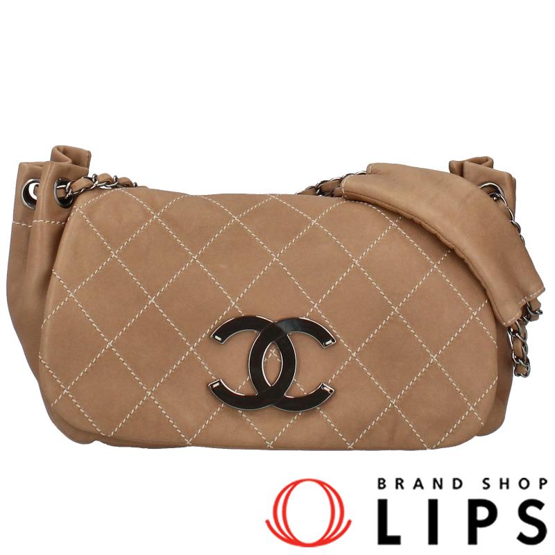 CHANEL シャネル ワイルドステッチ デカココ チェーンショルダーバッグ 