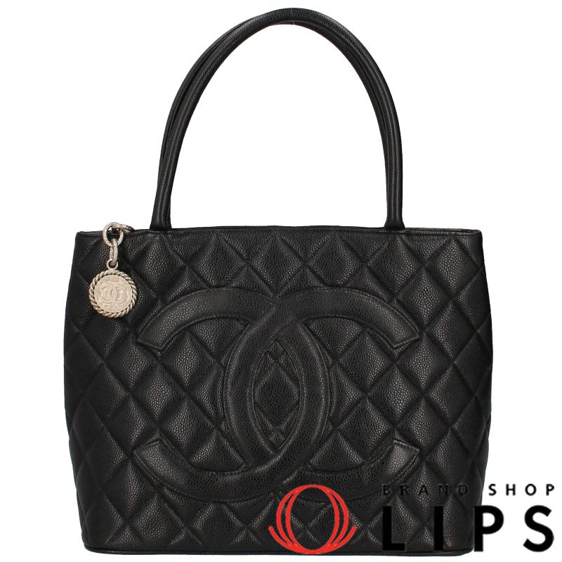 CHANEL シャネル 復刻トート A01804 キャビアスキン レディース トート 
