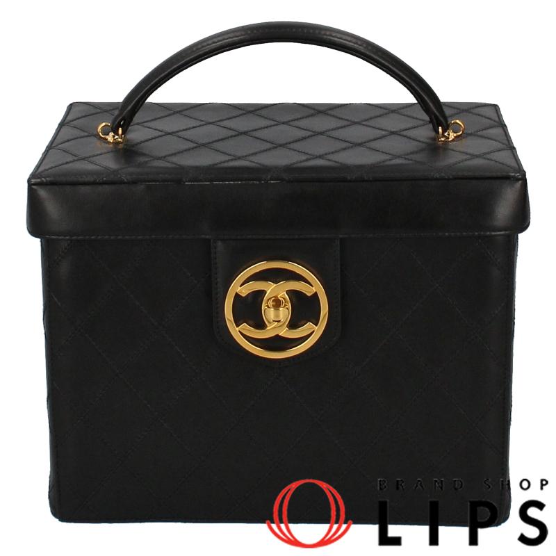 CHANEL シャネル ビコローレ バニティバッグ A01620 ラムスキン 