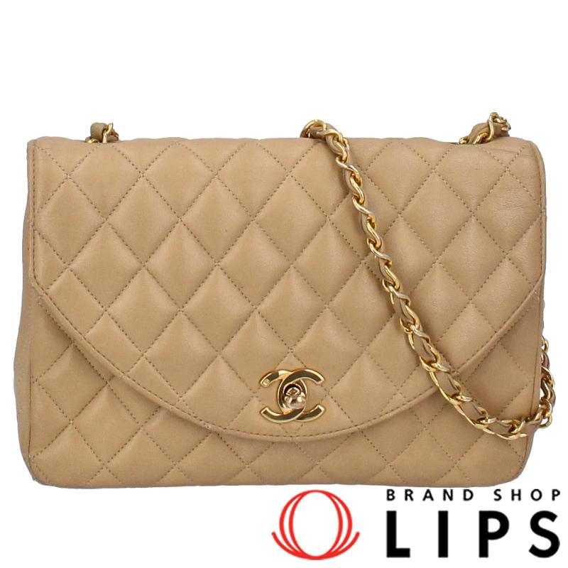 CHANEL シャネル チェーンショルダーバッグ ラムスキン