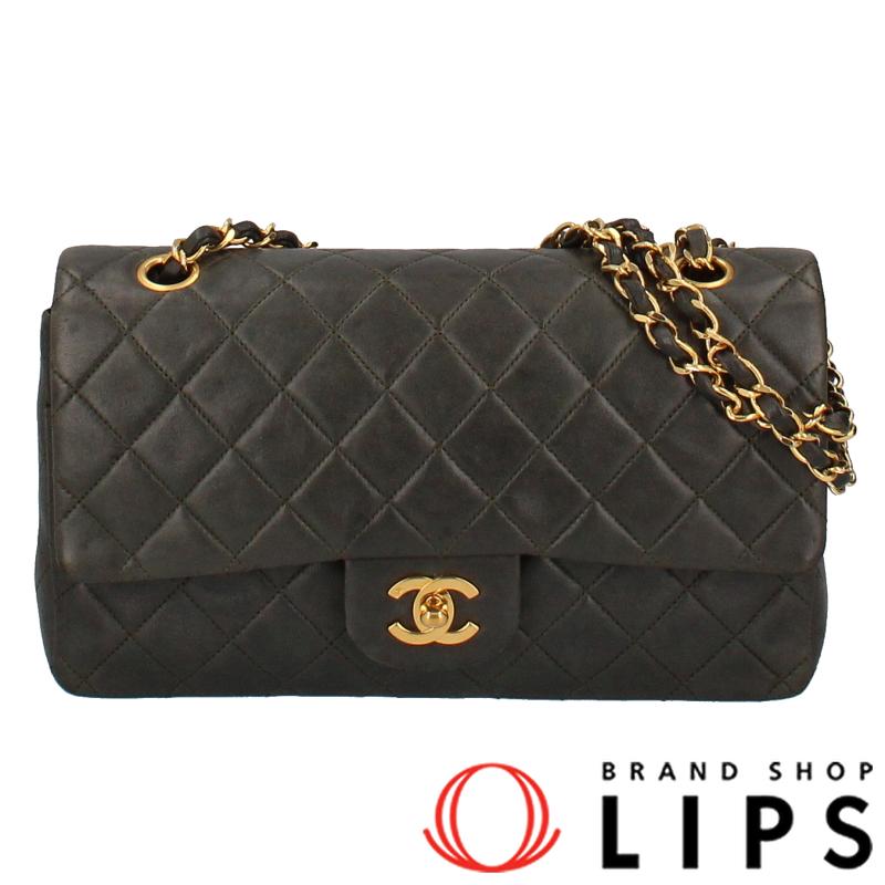 CHANEL シャネル マトラッセ25 Wフラップ A01112 ラムスキン 