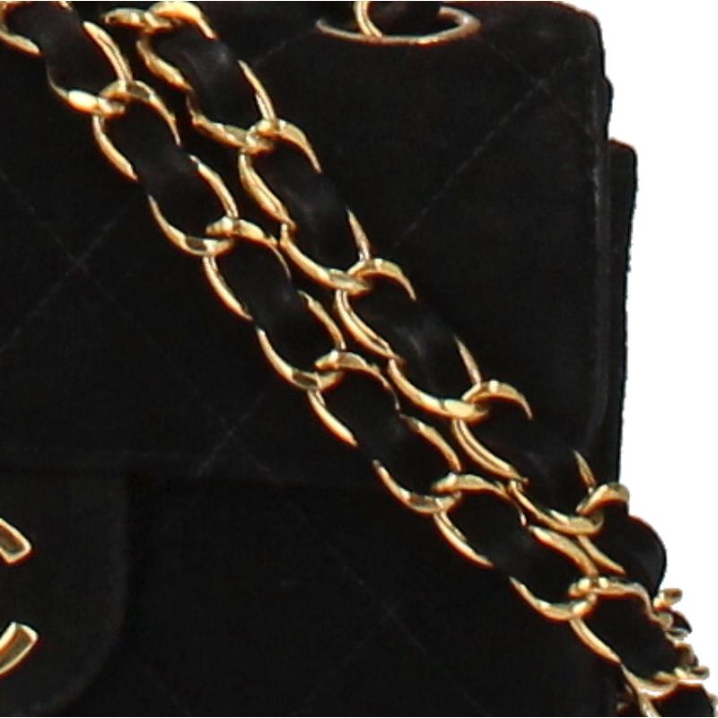 シャネル ミニ マトラッセ スエード レザー チェーン ショルダー