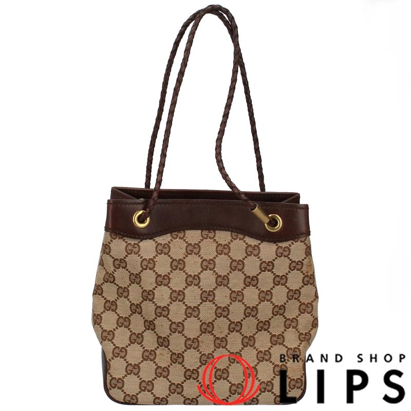 GUCCI グッチ ハンドバッグ 109143 GGキャンバス/レザー レディース 