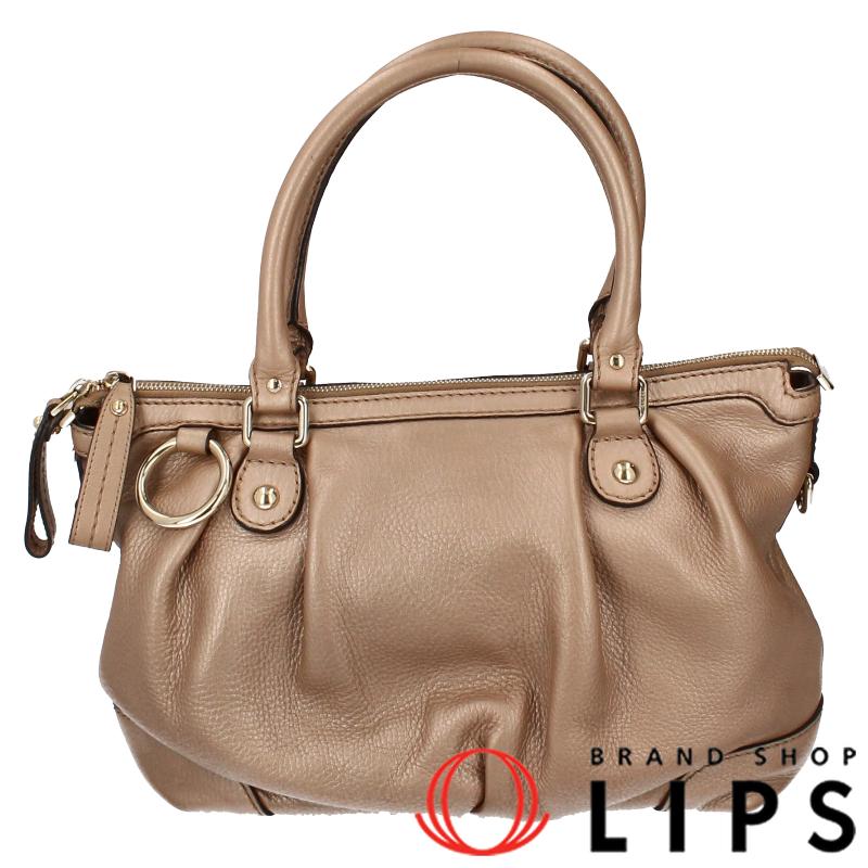 グッチ スーキー ハンドバッグ ショルダーバッグ 2WAY 247902 ベージュ