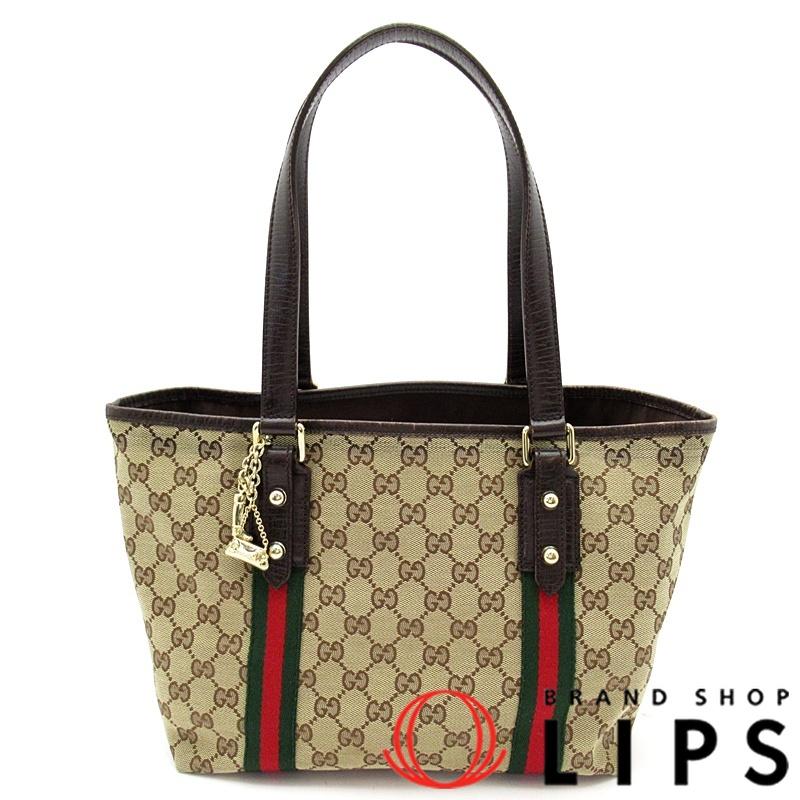 GUCCI（グッチ） シェリーライン トートバッグ 137396 GGキャンバス 