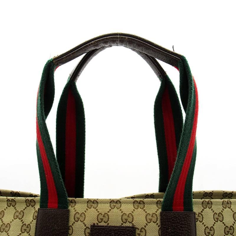 GUCCI（グッチ） シェリーライン マザーズバッグ 155524 GGキャンバス 