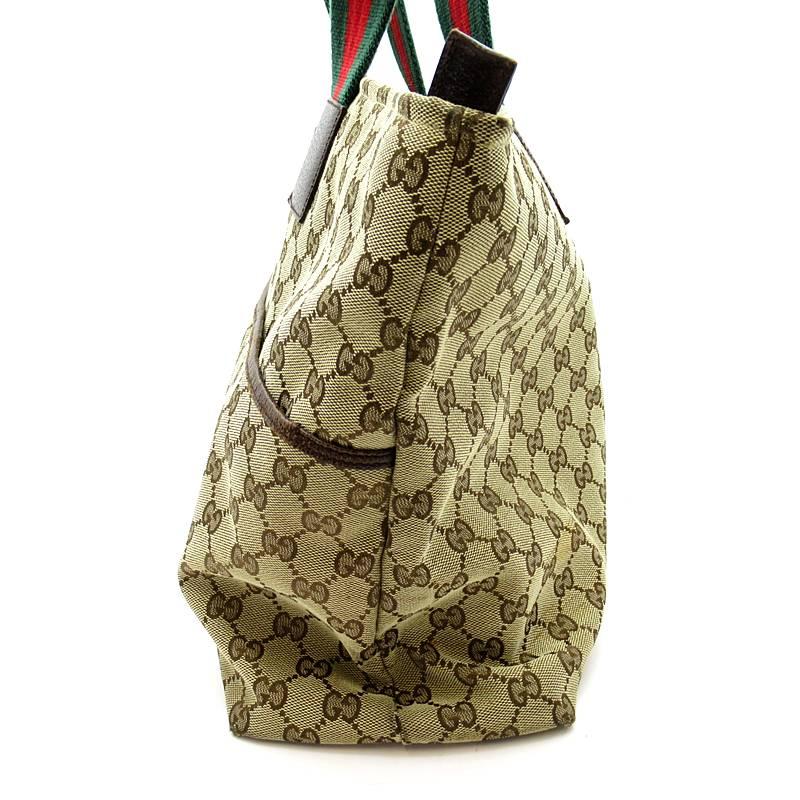 楽天市場】【バッグ】GUCCI グッチ GGキャンバス マザーズバッグ GUCCI 