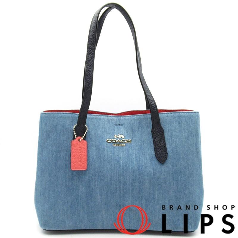 COACH コーチ 2WAYトートバッグ 91140 デニム レディース トートバッグ 
