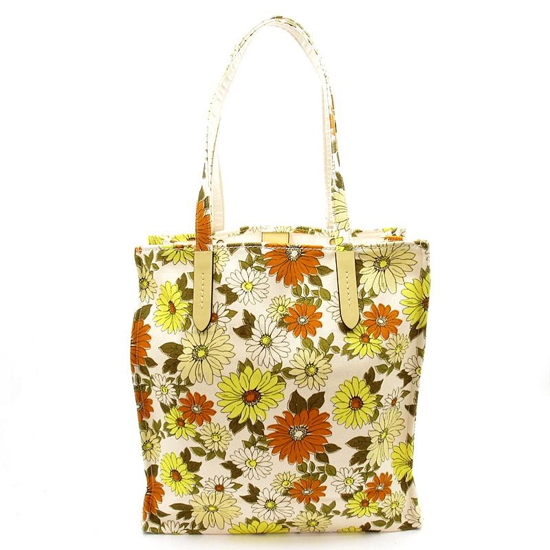 COACH（コーチ） キャンバストートバッグ フローラル プリント CDW60
