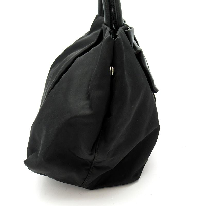 PRADA（プラダ） リボン ハンドバッグ BN1601 ナイロン レディース