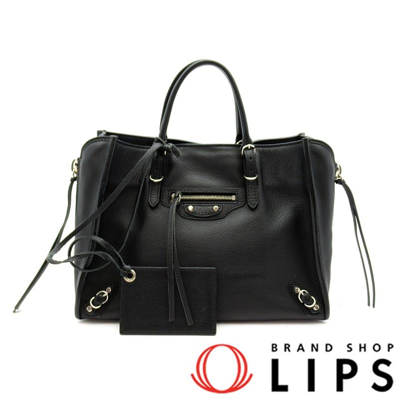 BALENCIAGA（バレンシアガ） ペーパー A6 2WAYハンドバッグ 370926 