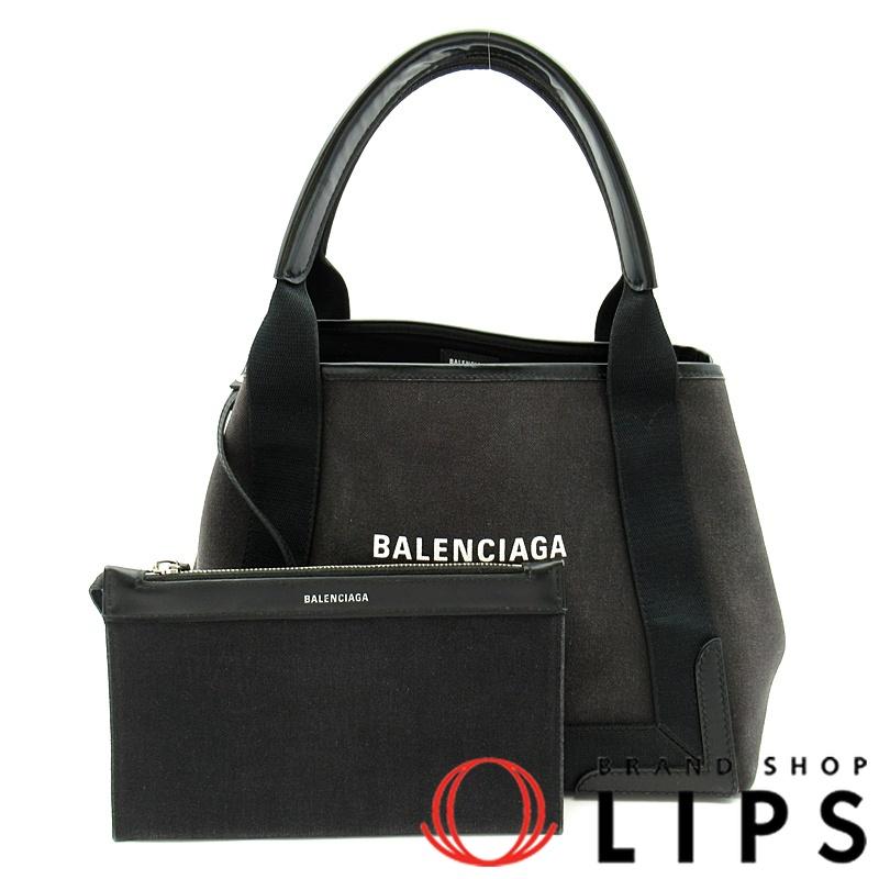 BALENCIAGA（バレンシアガ） ネイビーカバスS 339933 キャンバス