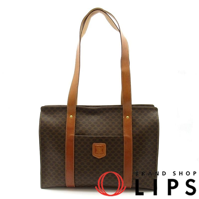 CELINE（セリーヌ） マカダム トートバッグ PVC/レザー レディース 