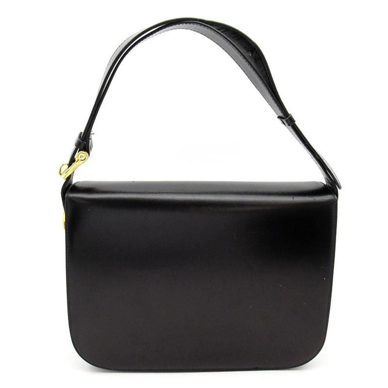CELINE（セリーヌ） 馬車金具 ショルダーバッグ カーフ レディース 