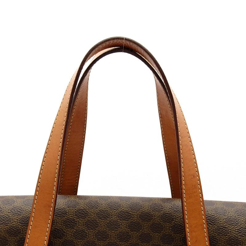 CELINE（セリーヌ） マカダム ハンドバッグ PVC/レザー レディース