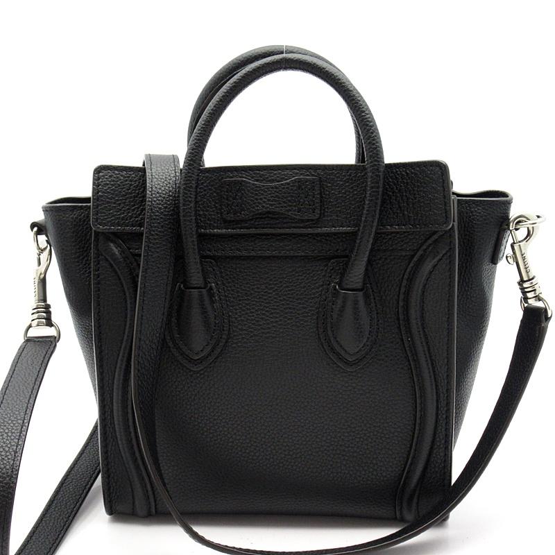 CELINE セリーヌ ラゲージ ナノショッパー 168243 カーフ